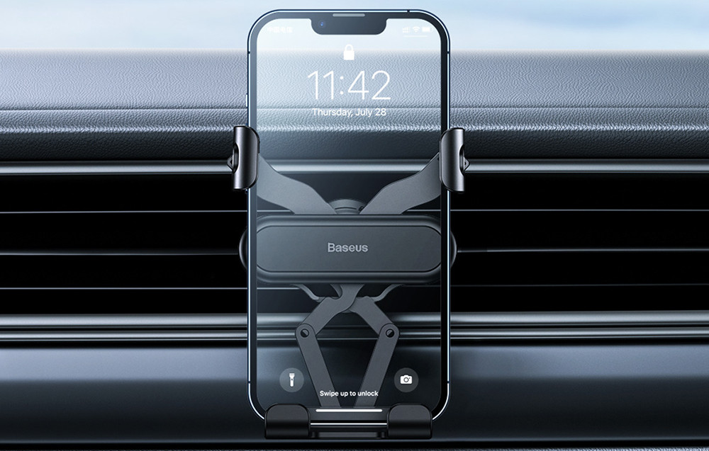 Slim nosač za telefon sa automatskim zatvaranjem BASEUS