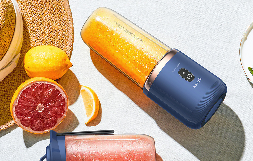Prijenosni snažni blender DEERMA Juice NU06 plavi