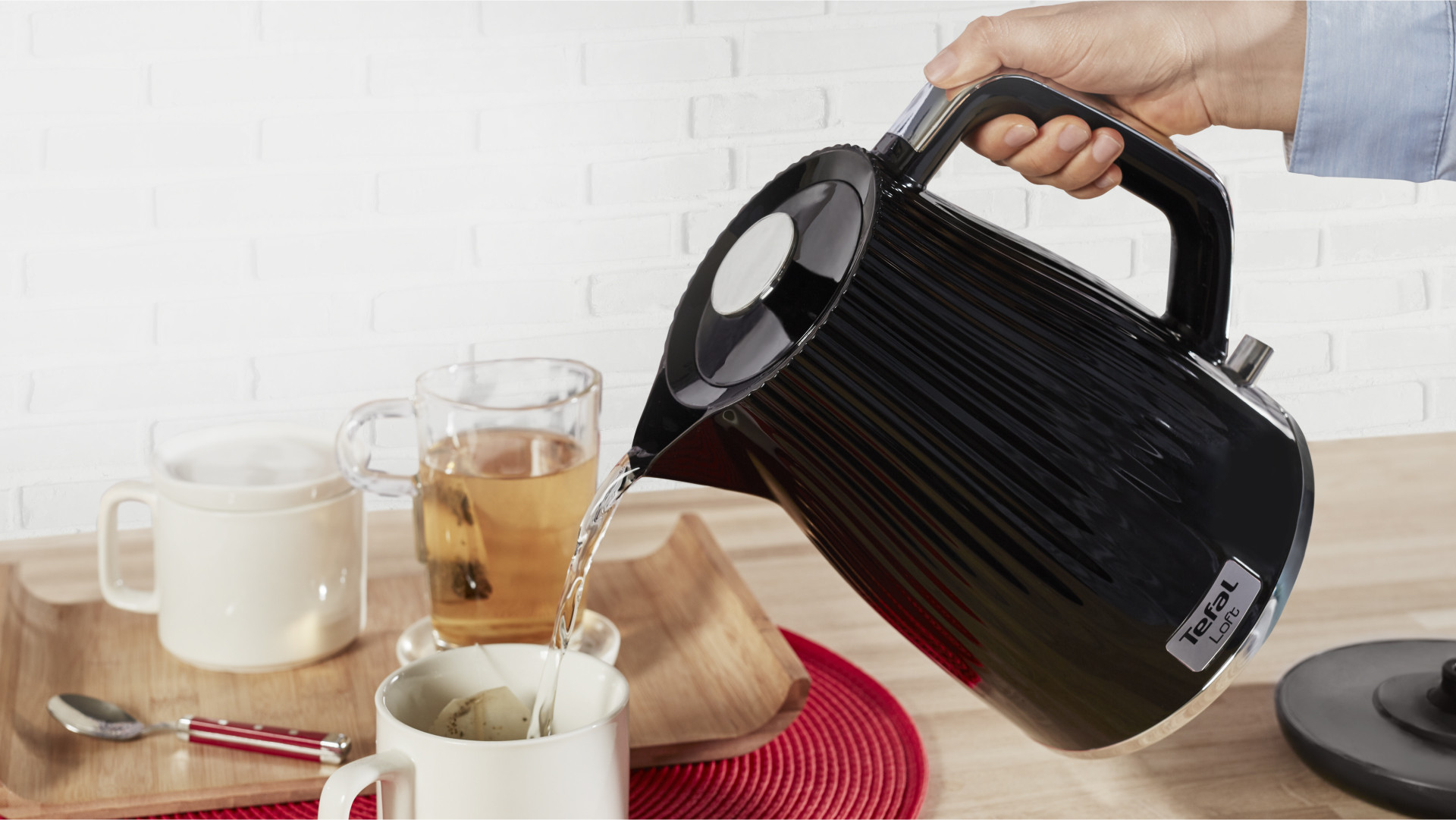 Kuhalo za vodu TEFAL KO250830 Loft crno