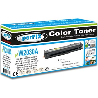 Zamjenski toner PERFIX HP W2032A 415A CRG055 sa čipom Cyan