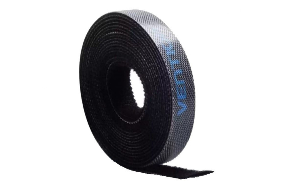 Organizator kablova čičak traka VENTION 5m crna