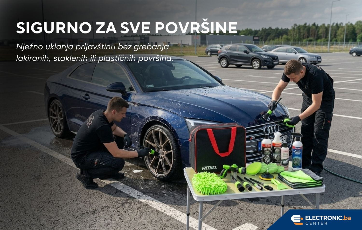 Set za detaljno čišćenje automobila 21/1 AMIO