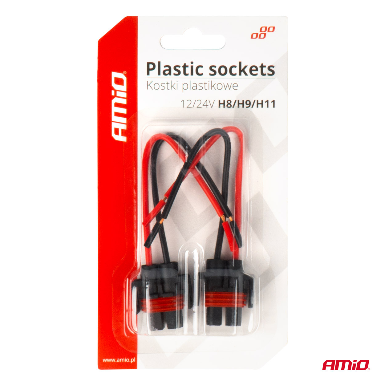 Keramičko grlo za H8 H9 H11 sijalice 12-4V AMIO SET/2/1
