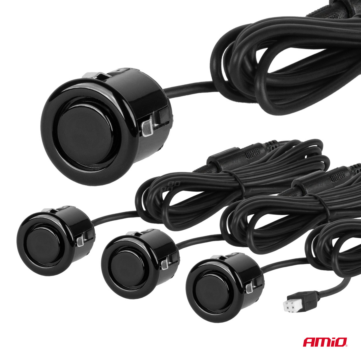 Set parking senzora sa buzerom i centralnom jedinicom 4/1 18mm crni