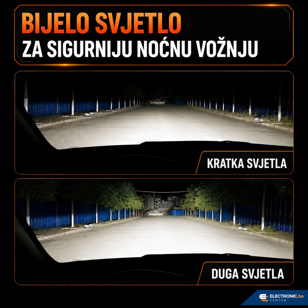 Auto sijalica LED D1S 6000K ROADSUN