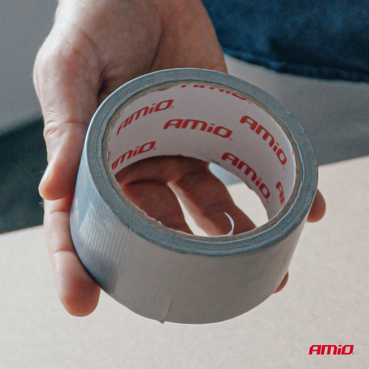 Armirana duct traka 48mm 15m AMIO 04851 - slika 3