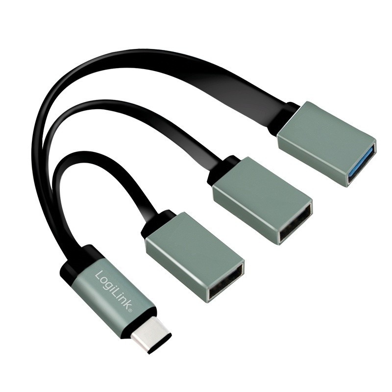 USB-C HUB LOGILINK 3u1
