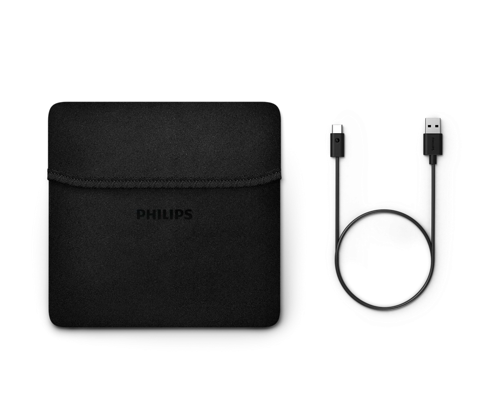 Bežične bluetooth slušalice sa mikrofonom PHILIPS crne