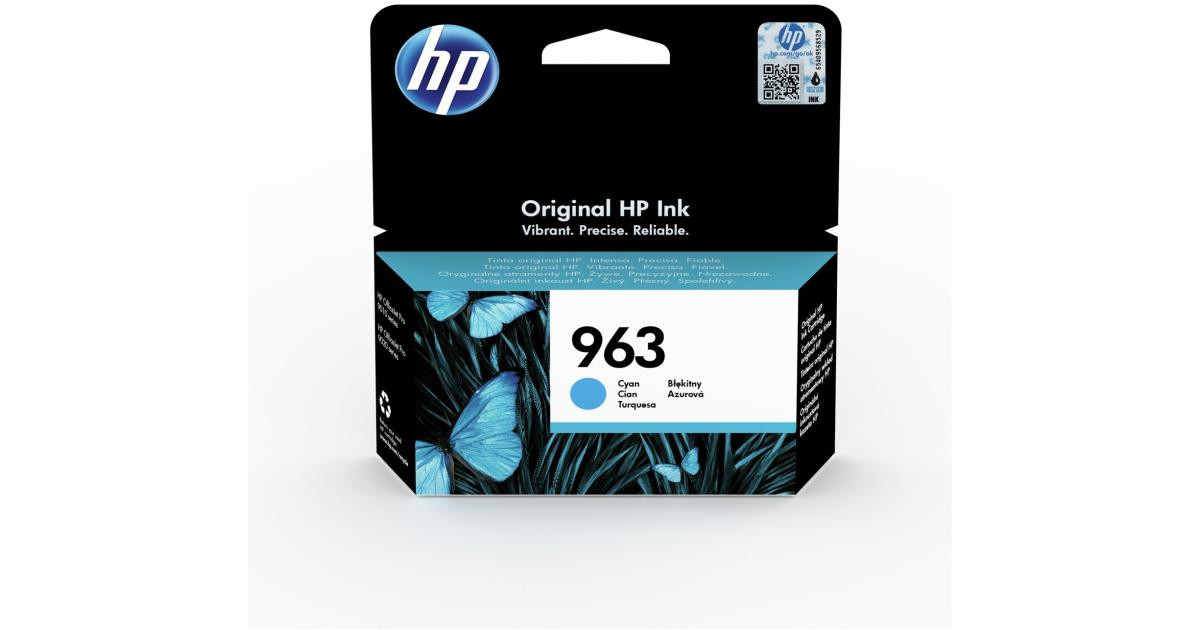 Tinta HP 963 cyan 3JA23AE