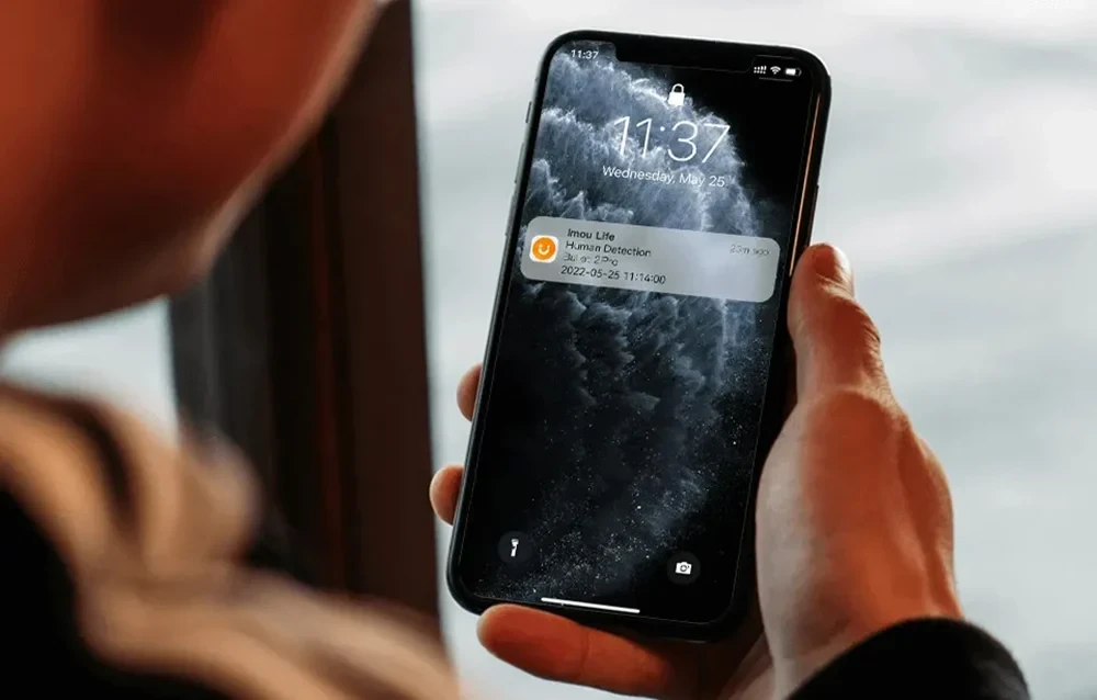 Vanjska sigurnosna Wi-Fi kamera IMOU Bullet IPC-K3DP-5H0WF, opremeljen detekcijom pokreta i ljudi