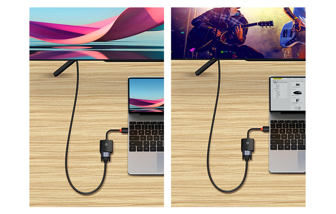 Adapter HDMI na VGA u funkciji – prijenos slike na dva ekrana