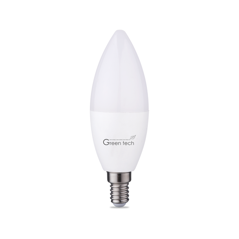 Led sijalica E14 7W 3000K C37 GREEN TECH LB-1204