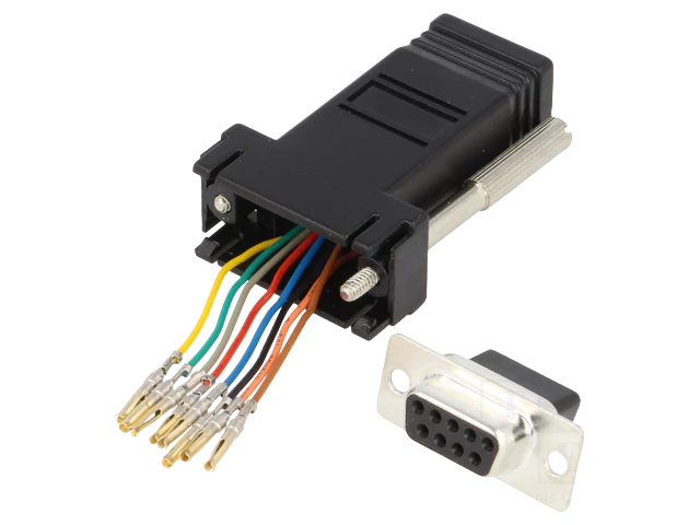 Adapter RJ45 na D-SUB 9pin ENCITECH