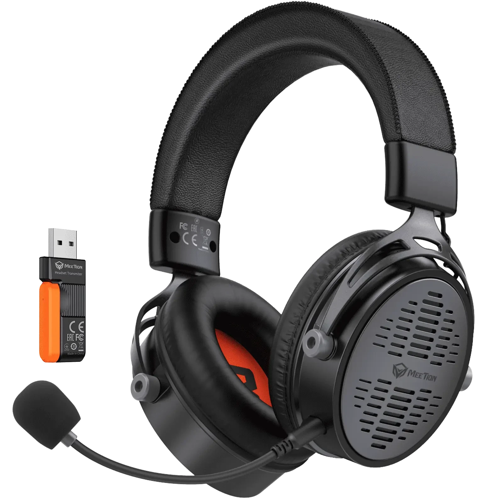 Bežične bluetooth gaming slušalice MEETION BTH013 crne