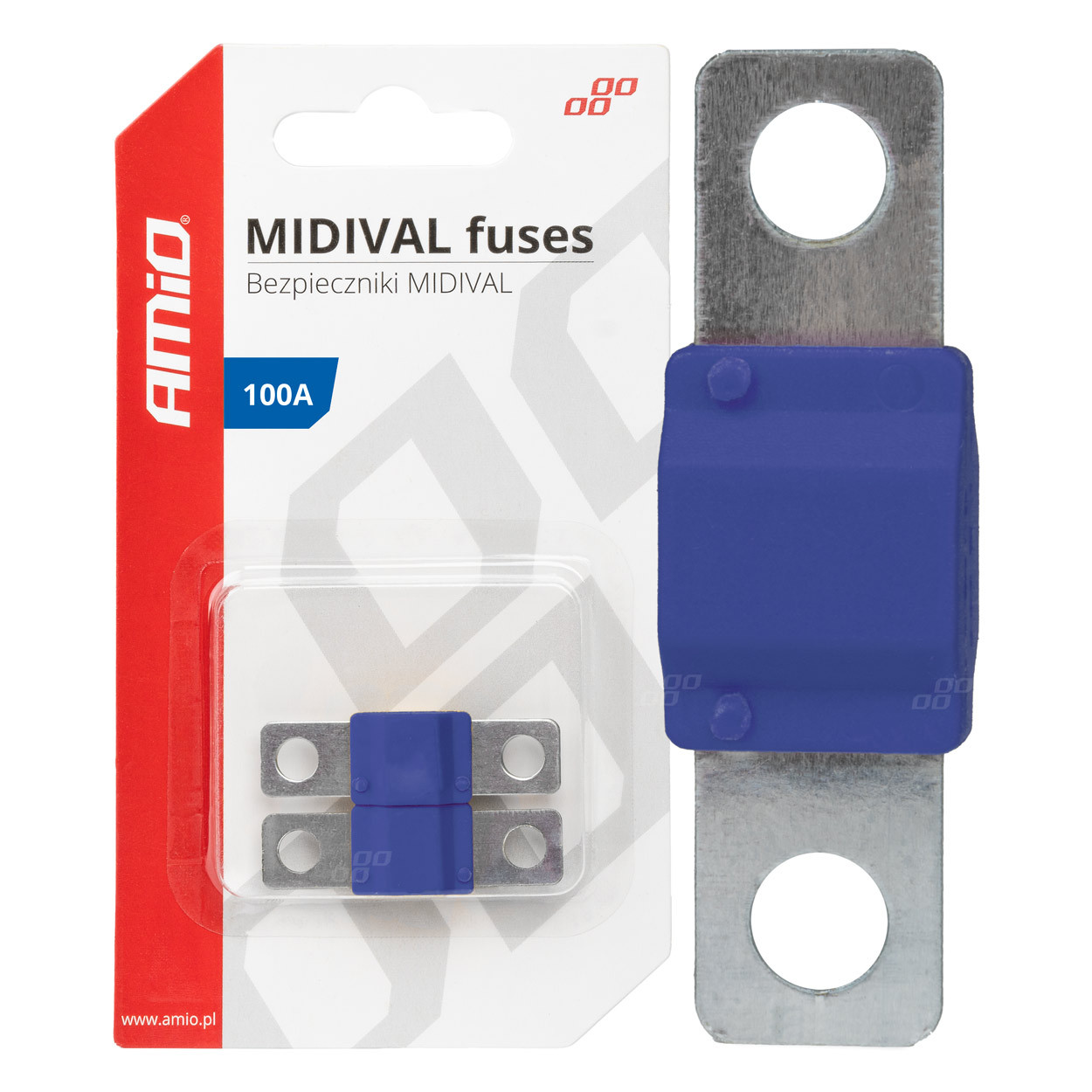 Standardni auto osigurač Midival 100A SET 2/1
