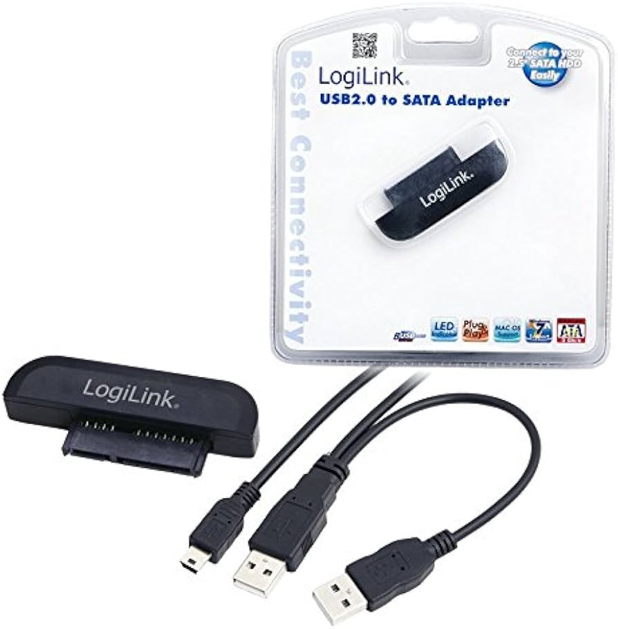 Adapter USB-A na SATA 2.5 LOGILINK
