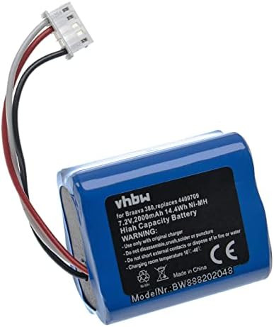 Baterija za usisivač iRobot Braava 2500mAh 7.2V