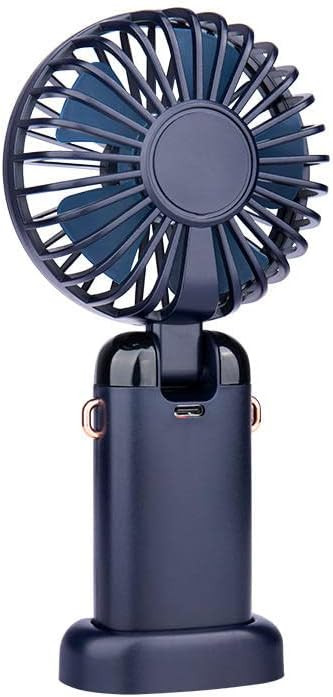 Ručni podesivi punjivi ventilator sa 5 brzina S1 plavi