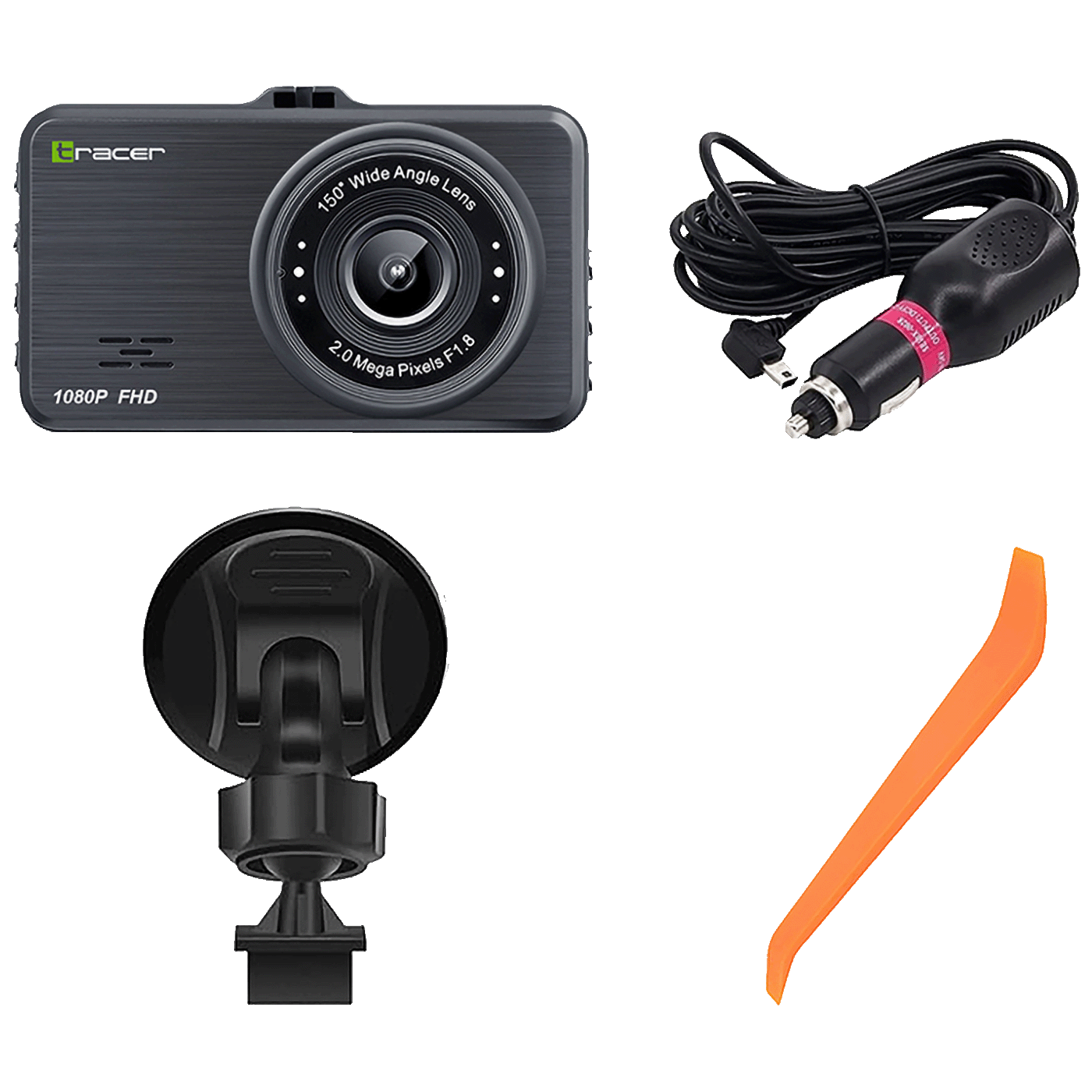 Auto kamera DashCam TRACER 3.0S FHD Capri - slika 3