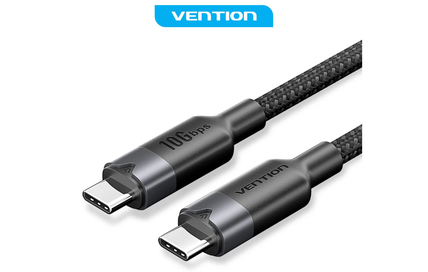 Kabal USB-C na USB-C 100W GEN2 3.2 VENTION 2m crni