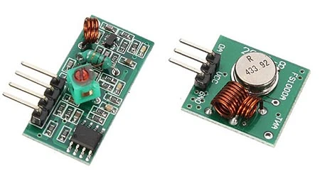 ARDUINO prijemni modul 433MHZ RF