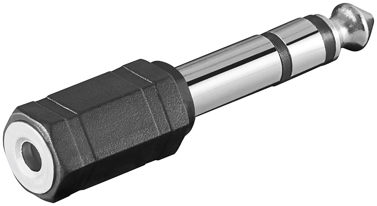 Audio adapter 6.35mm na 3.5mm  stereo