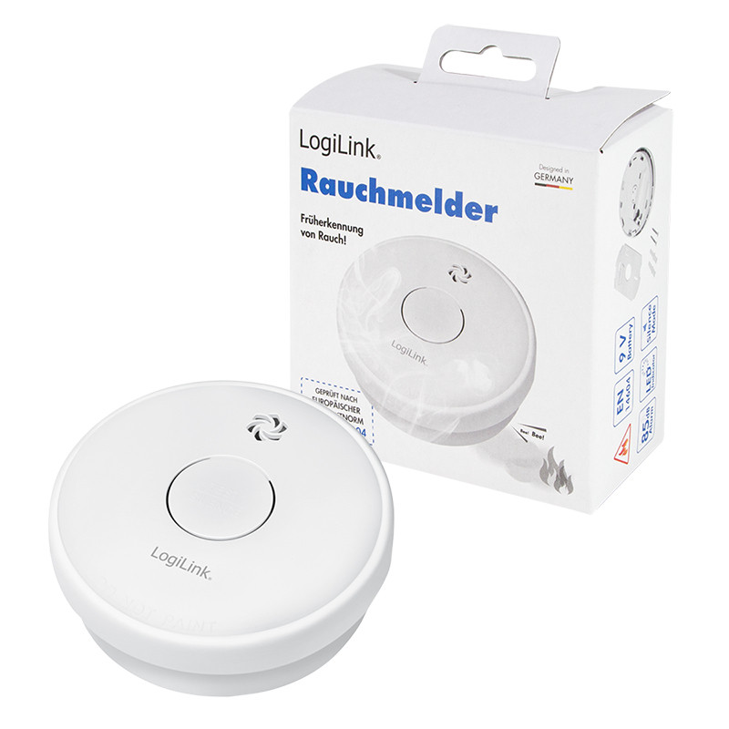 Detektor dima na baterije sa alarmom LOGILINK