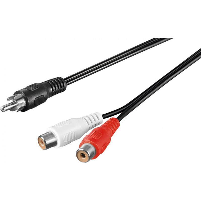 RCA kabal GOOBAY 1xRCA na 2xRCA 1.5m