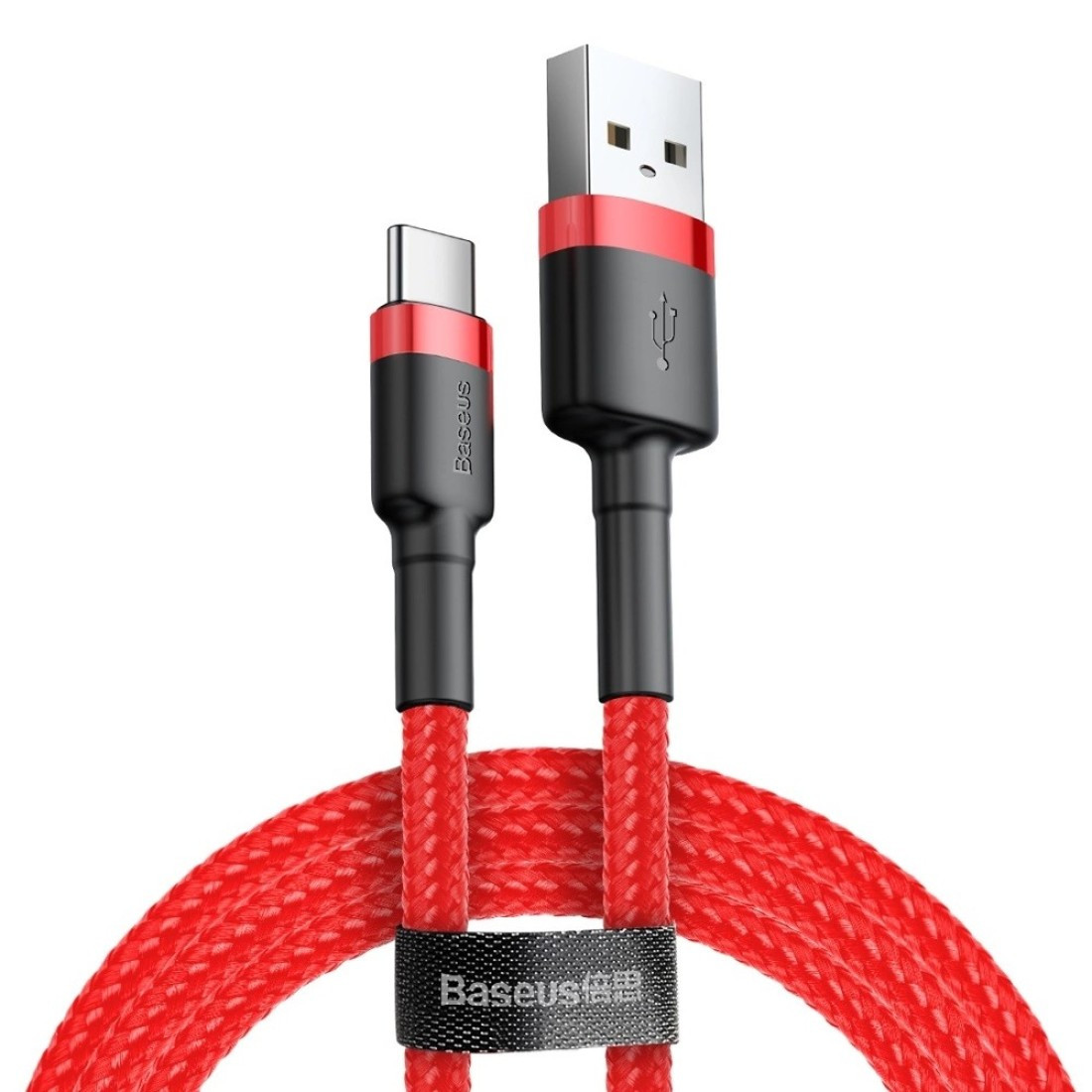 Kabal USB-A na USB-C BASEUS 1m crveni
