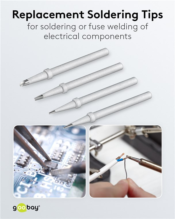 Set vrhova za lemnu stanicu AP2 4/1 GOOBAY