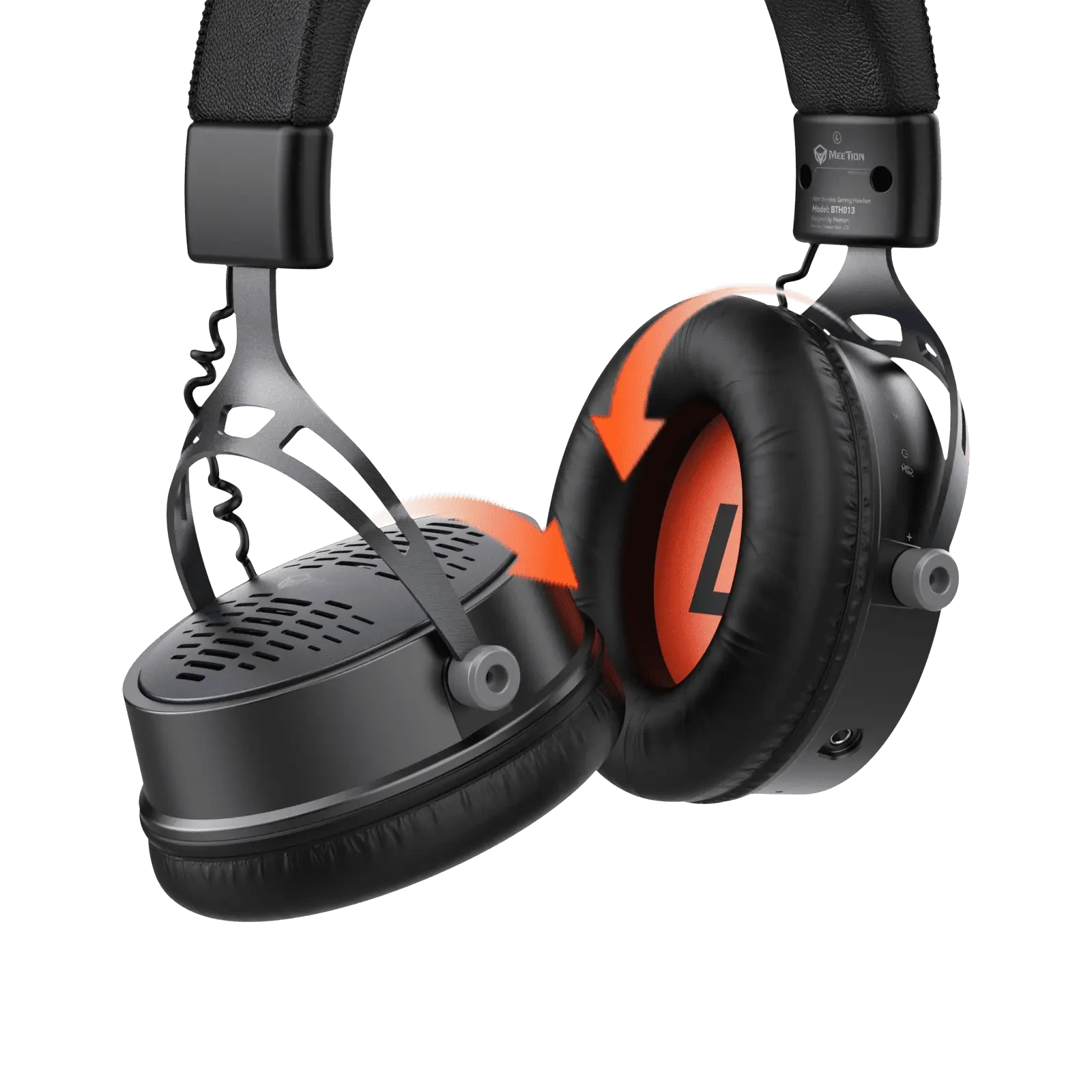 Bežične bluetooth gaming slušalice MEETION BTH013 crne