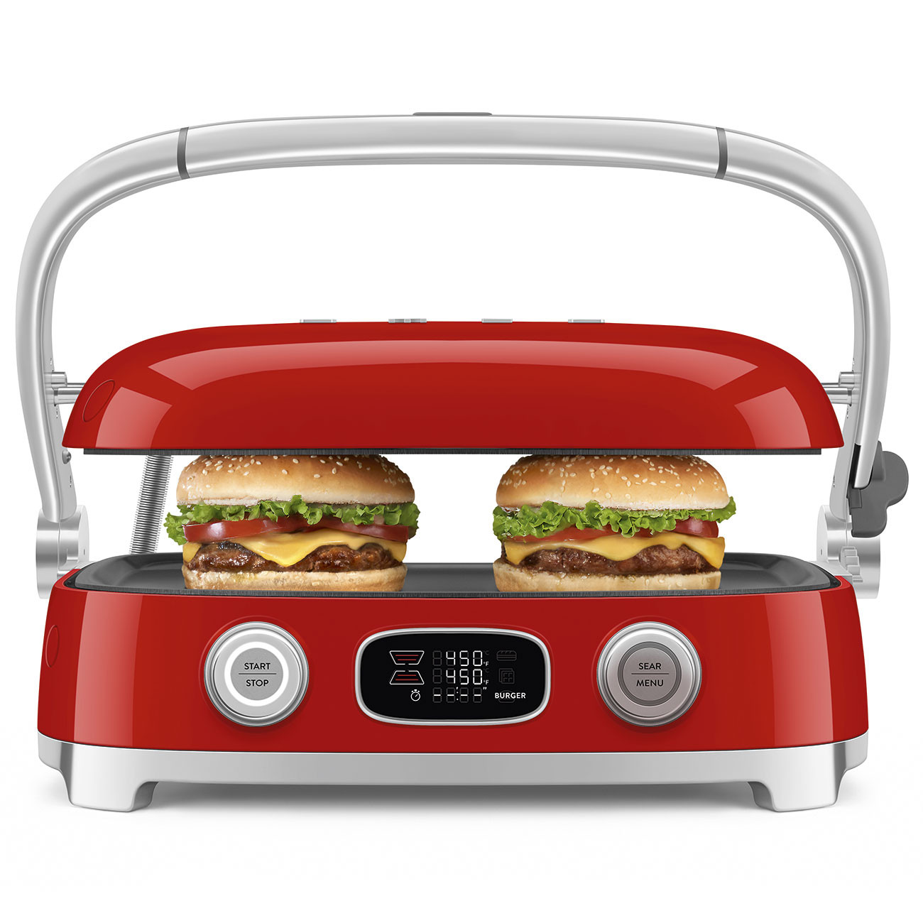 Multifunkcionalni grill SMEG MGF01RDEU - slika 10