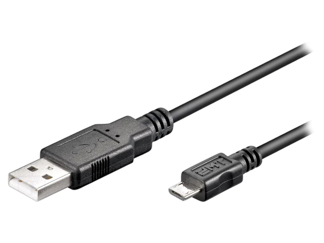 Kabel USB-A / micro USB 3m GOOBAY
