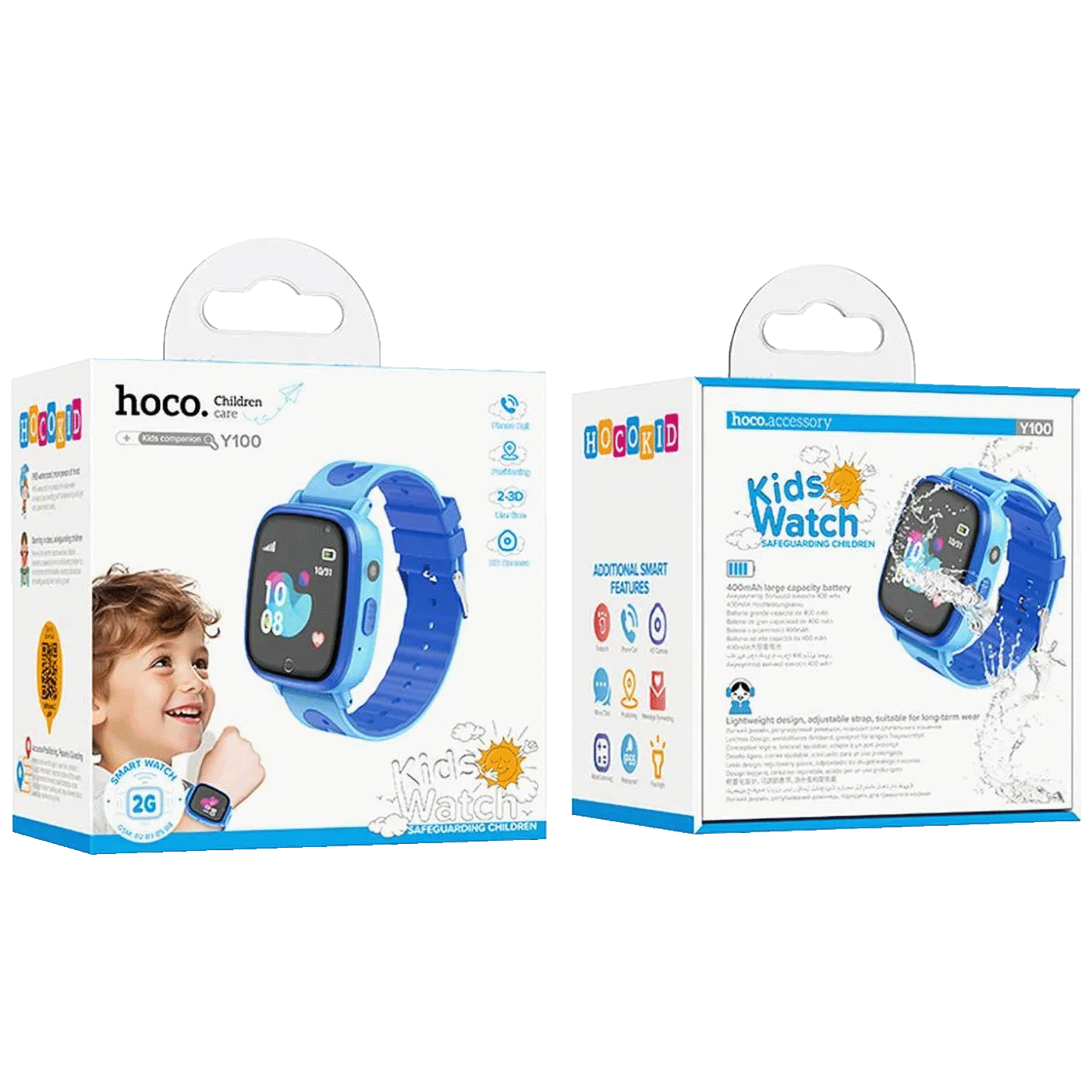 Pametni sat za djecu HOCO Y100 plavi