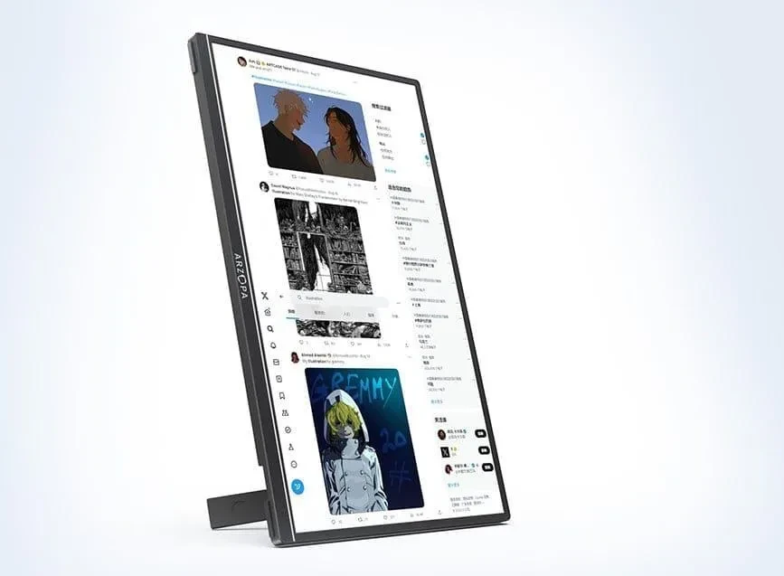 Prijenosni monitor sa stalkom ARZOPA A1S 14.0" FULL HD