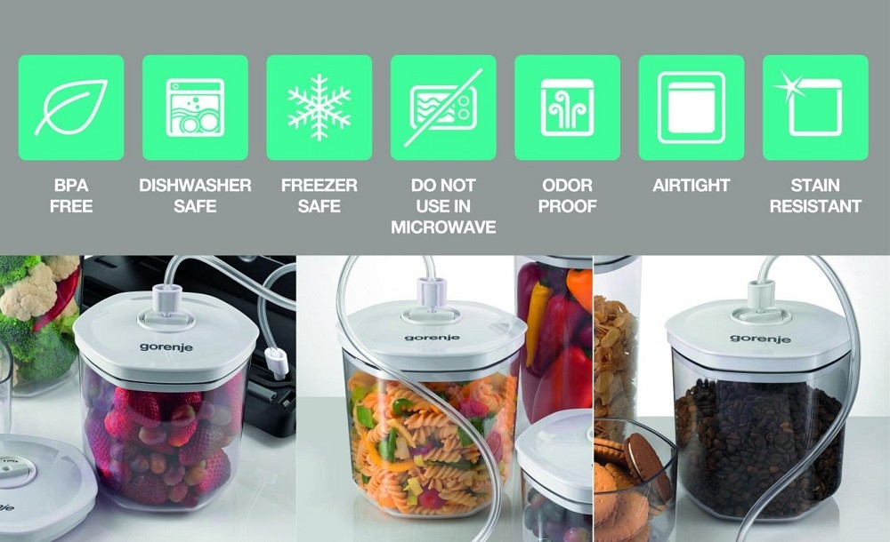 Uređaj za vakumiranje sa 3 posude GORENJE VS120E