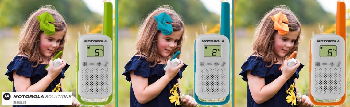 Radio stanice MOTOROLA (Talkie walkie) T42 set 3/1