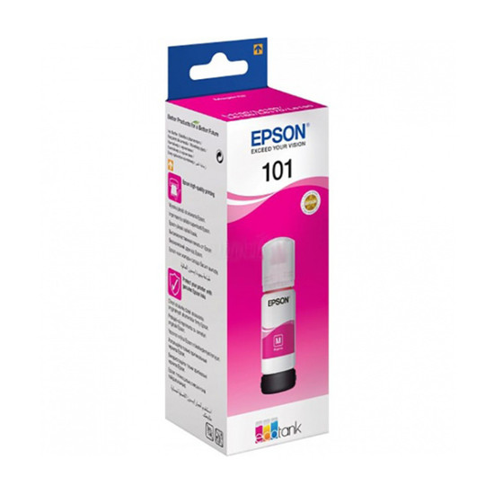 Tinta EPSON 101 EcoTank magenta