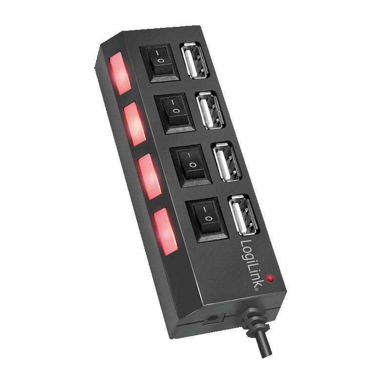 USB-A HUB sa prekidačima LOGILINK 4u1 1m