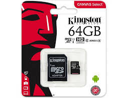 Memorijska kartica KINGSTON 64GB Canvas select