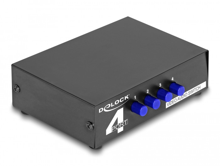 AV switch 4-portni dvosmjerni DELOCK