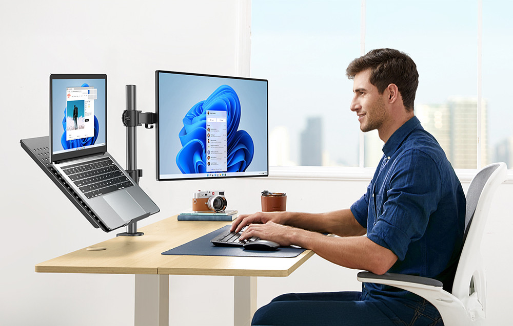 Stolni nosač za monitor i laptop HUANUO HNCM2