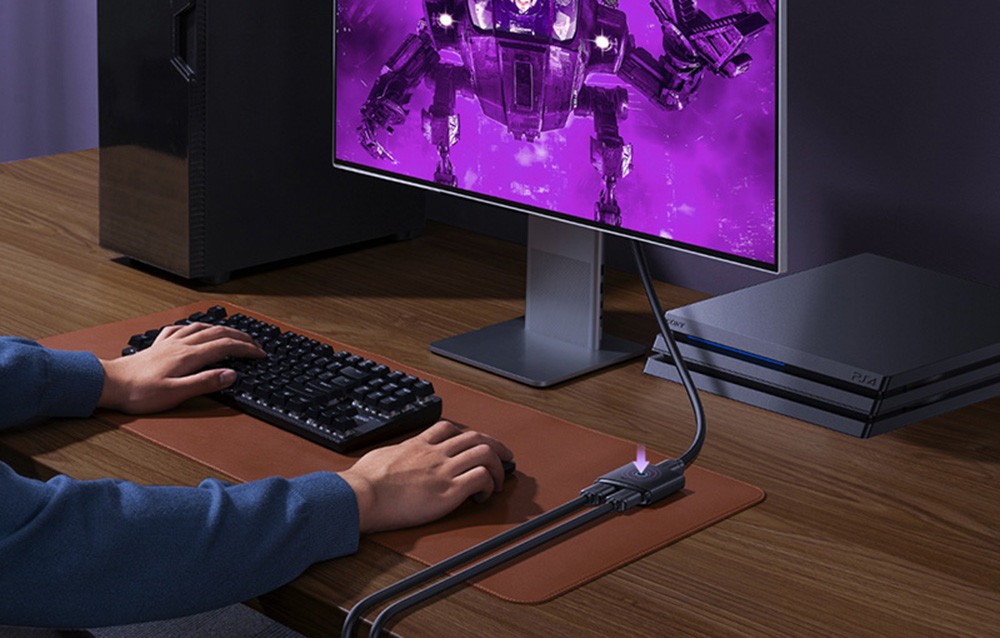 Dvosmjerni HDMI switch BASEUS AirJoy