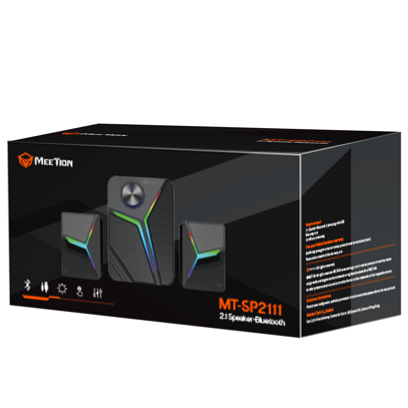 Gaming bluetooth zvučnici sa RGB osvjetljenjem MEETION SP2111