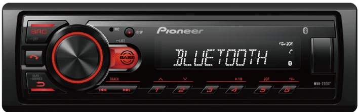 Auto radio player sa bluetoothom PIONEER MVH-230BT