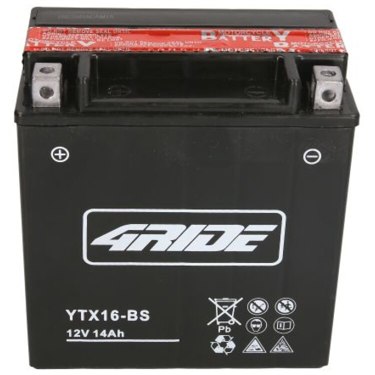 Akumulatorska olovna baterija 12V 14Ah 4RIDE YTX16-BS