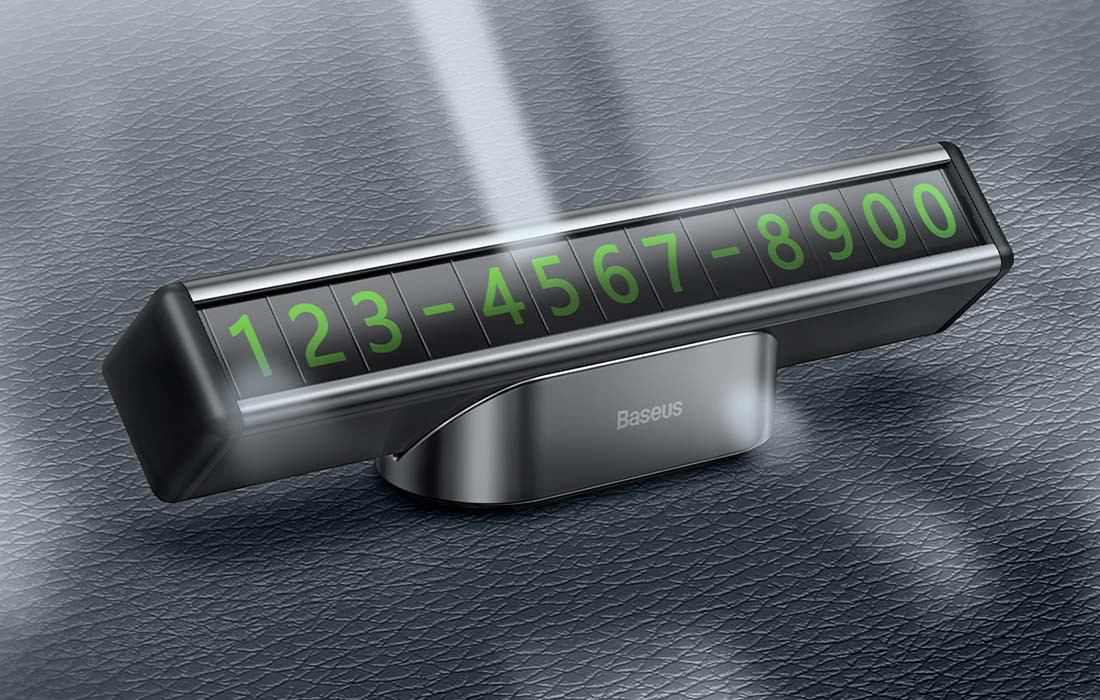 Parking tablica za prikaz broja telefona BASEUS