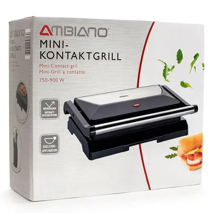 Kontaktni grill AMBIANO GT-KGM-01