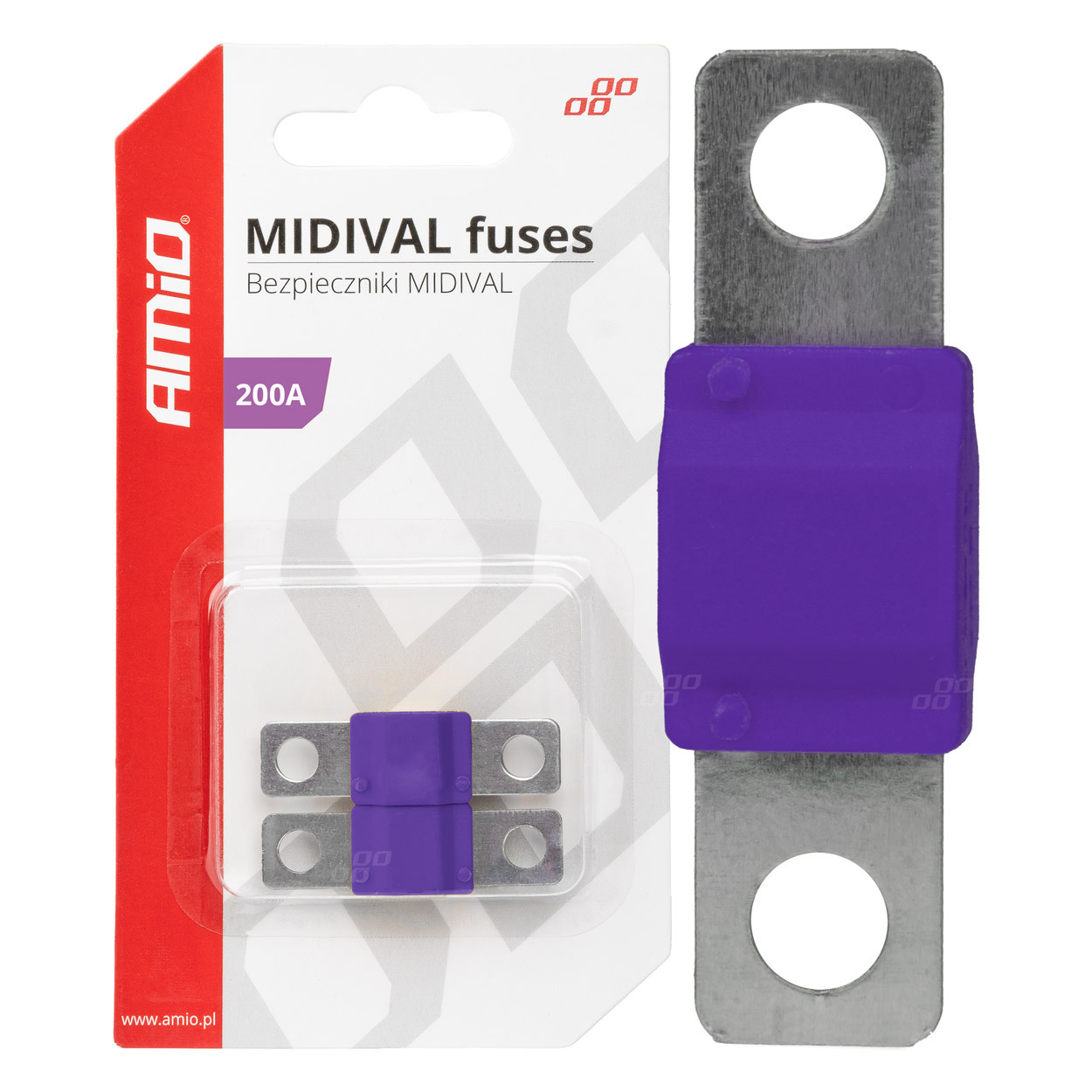 Standardni auto osigurač Midival 200A SET 2/1