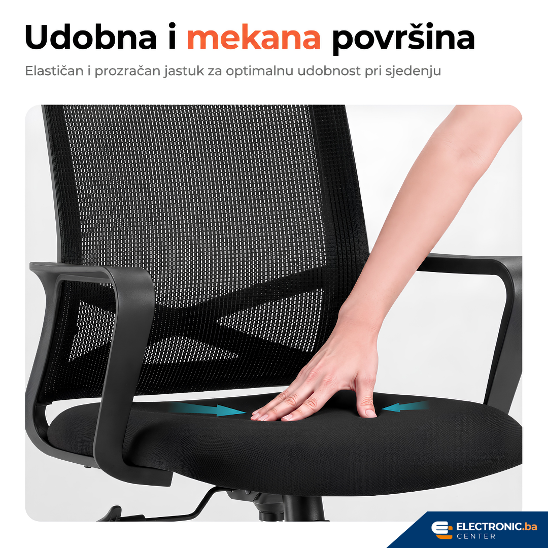 Elegantna kancelarijska stolica BRATECK LV-CH05-11 - slika 3